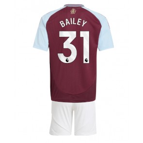 Aston Villa Leon Bailey #31 Domaci Dres za Dječji 2024-25 Kratak Rukavima (+ kratke hlače)